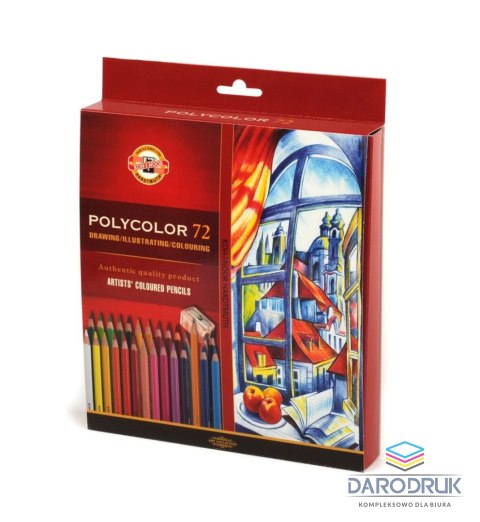 Koh-I-Noor Kredki ołówkowe 72 kol. Koh-I-Noor