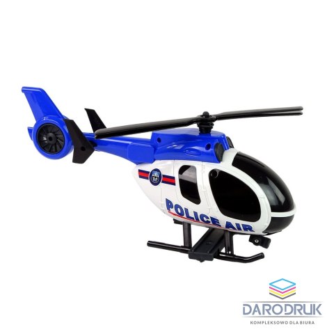 Lean Samochód policyjny Zestaw Pojazdów Helikopter Auto Lean (12963)