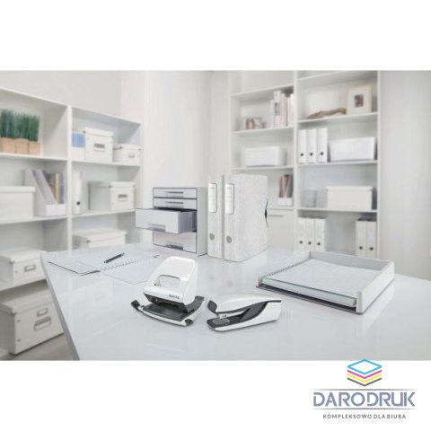 Leitz Dziurkacz NeXXt WOW biały perłowy 30k (50081001) Leitz