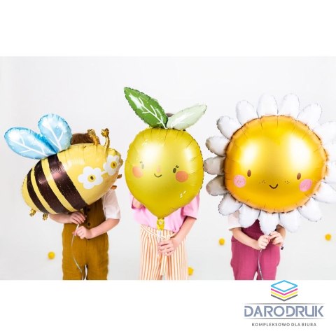 Partydeco Balon foliowy Słońce, 90 cm 35cal Partydeco (FB202)