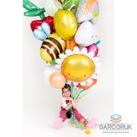 Partydeco Balon foliowy Słońce, 90 cm 35cal Partydeco (FB202)