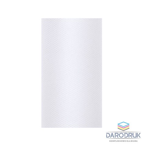 Partydeco Tiul tiul 30x9 [mm x m] biały Partydeco (TIU30-008)