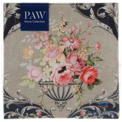 Paw Serwetki Lunch mix bibuła [mm:] 330x330 Paw (SDL120116)