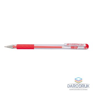 Pentel Długopis żelowy wkład czerwony 0,6mm Pentel (K116)