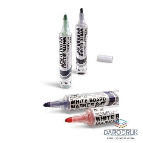 Pentel Marker suchościeralny wkład zielony 2,0-2,5mm okrągła końcówka Pentel