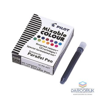 Pilot Naboje do pióra kreatywnego mix Pilot (IC-P3-S6-AST)