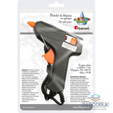 Titanum Pistolet do kleju na gorąco Titanum Craft-Fun Series (HF-036 (043015))