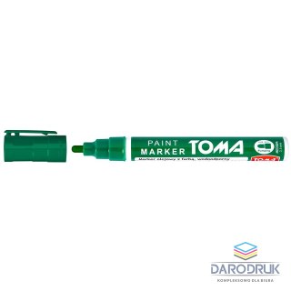 Toma Marker olejowy wkład zielony 2,5mm okrągła końcówka Toma (TO-440 4 2)