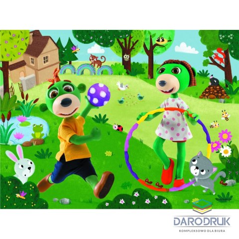 Trefl Puzzle Aktywny dzień Treflików 30 el. Trefl (18287)