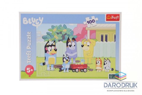 Trefl Puzzle Bluey Wesoły świat Bluey 100 el. Trefl (16471)