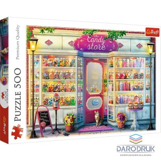 Trefl Puzzle Sklepik ze słodyczami 500 el. Trefl (37407)