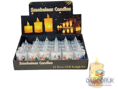 Adar Lampka dekoracyjna led 6cm świąteczna Adar (609556)