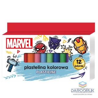 Beniamin Plastelina 12 kol. Avengers mix Beniamin (4114139)