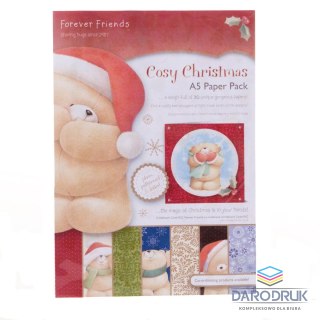 Docrafts Papier ozdobny Papermania papier a5 forever friends cosy christmas Docrafts (ffs160101)