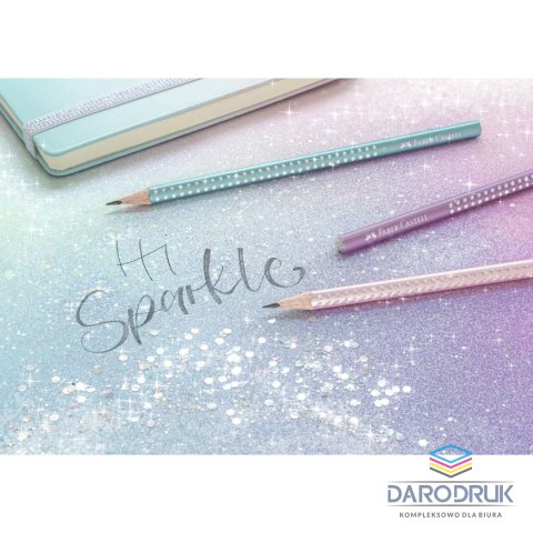 Faber Castell Ołówek Sparkle metallic Violet B Faber Castell (118263 FC)