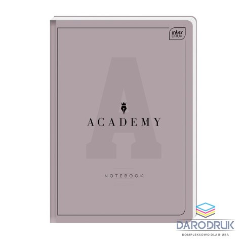 Interdruk Brulion A4 ACADEMY A4/96 = 96k. 90g linia Interdruk (BRA4=ACADE)