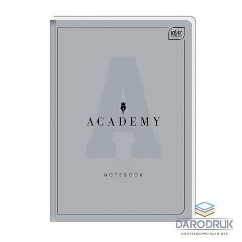 Interdruk Brulion A4 ACADEMY A4/96 = 96k. 90g linia Interdruk (BRA4=ACADE)