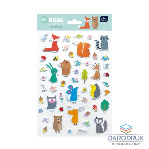Interdruk Naklejka (nalepka) BB KIDS 5902277346360 Interdruk (50szt)