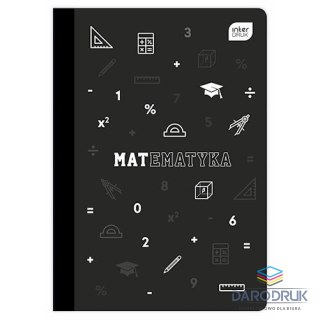 Interdruk Zeszyt tematyczny A5 Matematyka 60k. 70g krata Interdruk