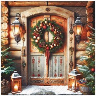 Paw Serwetki Lunch BN Doorway to Christmas mix papier Paw (SDL239800)