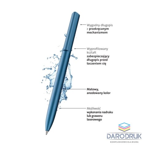 Pelikan Długopis K6 Ineo Ocean Blue w etui 822473 wkład niebieski Pelikan (400191373)