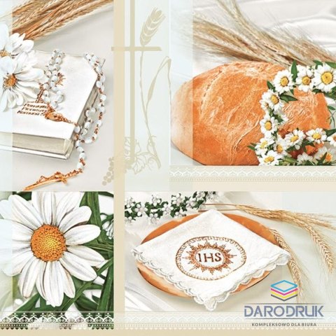 Pol-mak Serwetki komunia mix bibuła [mm:] 330x330 Pol-mak (SL ko)