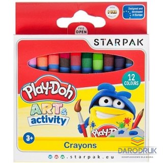Starpak Kredki świecowe Play-Doh 12 kol. Starpak (453892)