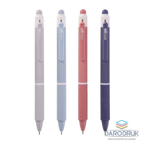 Strigo Długopis wymazywalny CLASSIC automtyczny 8905658811051 wkład niebieski 0,5mm Strigo (SSC406)