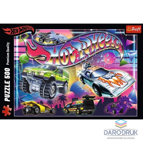 Trefl Puzzle Hot Wheels 500 el. Trefl (37538)