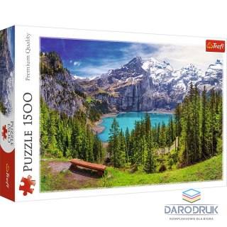 Trefl Puzzle Jezioro Oeschinen 1500 el. Trefl (26166)