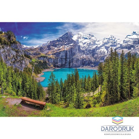 Trefl Puzzle Jezioro Oeschinen 1500 el. Trefl (26166)