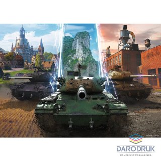 Trefl Puzzle World of Tanks 120 el. Trefl (37535)