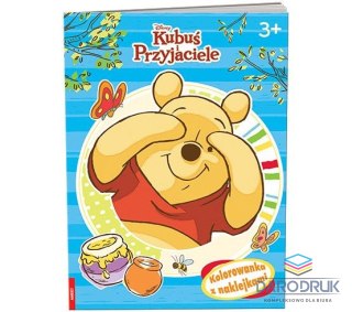 Ameet Książka dla dzieci Kubuś i Przyjaciele. Kolorowanka z Naklejkami Ameet (NA 9138)