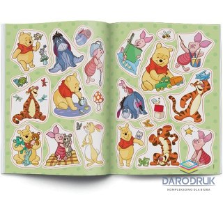 Ameet Książka dla dzieci Kubuś i Przyjaciele. Kolorowanka z Naklejkami Ameet (NA 9138)