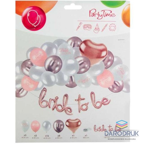 Arpex Zestaw party balony Wieczór Panieński LUX - 35 elementów Arpex (KP6746)