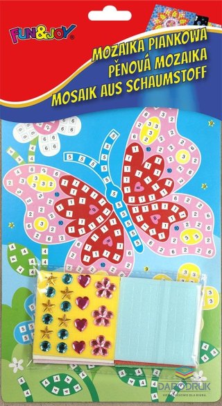 Fun&Joy Mozaika standard MOTYL Fun&Joy (FJBEVA803)