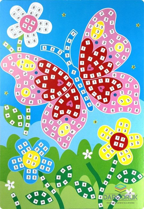 Fun&Joy Mozaika standard MOTYL Fun&Joy (FJBEVA803)