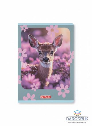 Herlitz Zeszyt A4 Animals 32k. 70g kratka Herlitz (400206430)