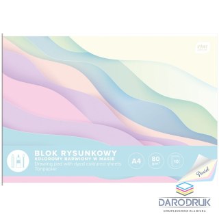 Interdruk Blok rysunkowy bloki A4 mix 80g 10k Interdruk (5902277294180)