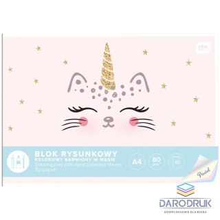 Interdruk Blok rysunkowy bloki A4 mix 80g 10k Interdruk (5902277294180)