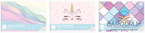 Interdruk Blok rysunkowy bloki A4 mix 80g 10k Interdruk (5902277294180)