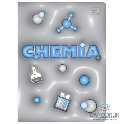 Interdruk Zeszyt tematyczny A5 HYBRID CHEMIA 60k. 70g krata Interdruk (+pigułka wiedzy)