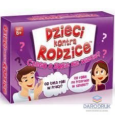 Kangur Gra karciana Dzieci kontra rodzice czego o sobie nie wiecie? Kangur