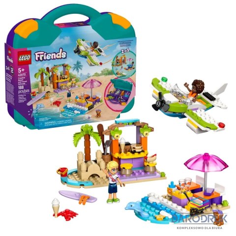 Lego Klocki konstrukcyjne Friends Kreatywna walizka plażowa Lego (42672)