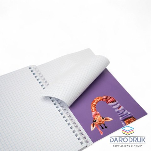 Narcissus Notes (notatnik) A5 zyrafa 80k. krata Narcissus