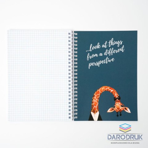 Narcissus Notes (notatnik) A5 zyrafa 80k. krata Narcissus