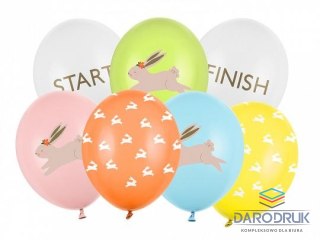 Partydeco Balon gumowy Egg hunt, mix mix 300mm Partydeco (SB14P-325-000-7)