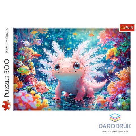 Trefl Puzzle Aksolotl 500 el. Trefl (37536)