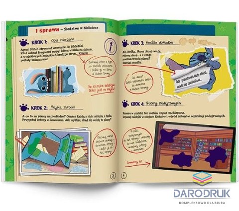 Ameet Książka dla dzieci Stitch. Detektyw na tropie Ameet (DET 9101)