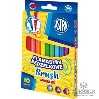 Astra Flamaster pędzelkowe 10 kol. Astra (314023002)